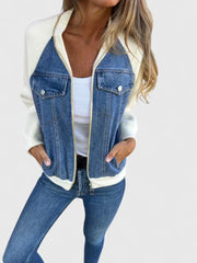 Zoeylynn | Flattering V-Neck Layering Jacket