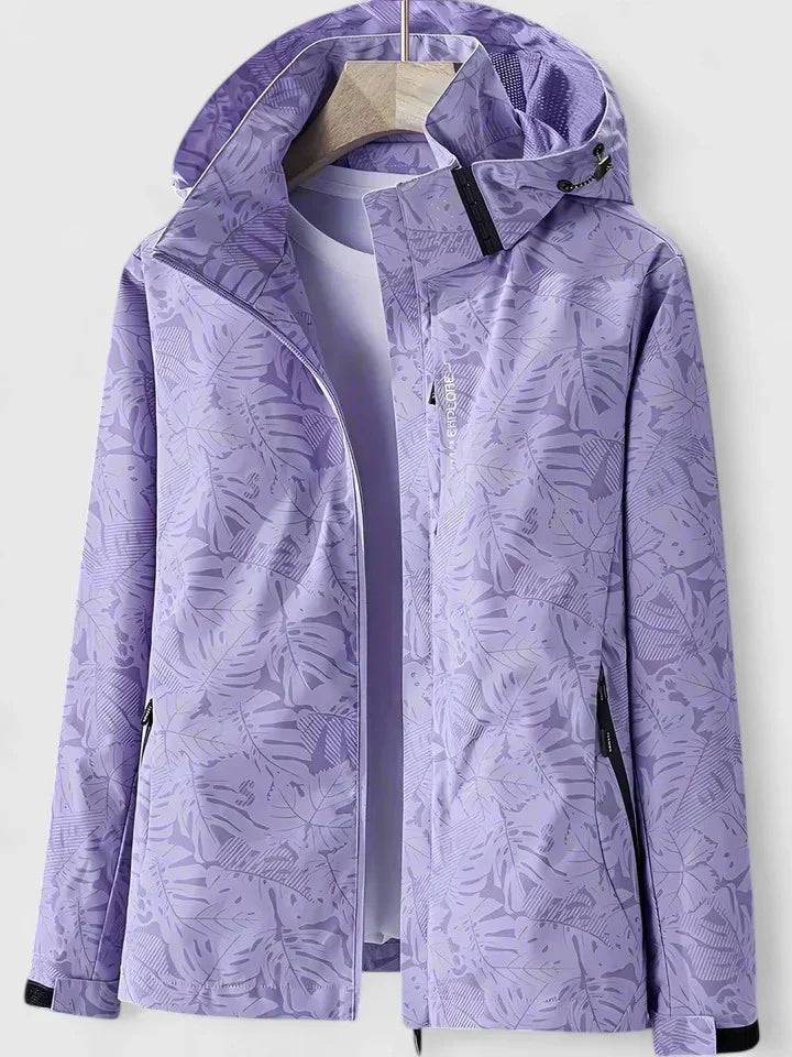 Ivy | Leichte Sommerjacke mit Blätterprint