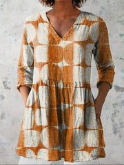 Ella | Soft Geometric Artisan Print