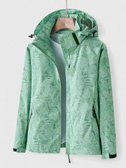 Ivy | Leichte Sommerjacke mit Blätterprint