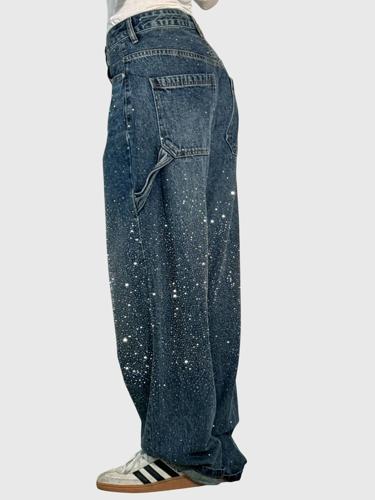 Bethany | Lässige Hose mit Rautenmuster