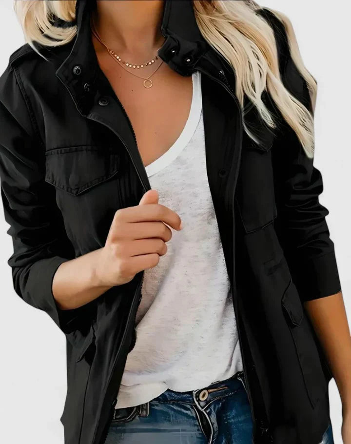 Janine | Strukturierte, atmungsaktive Maßjacke