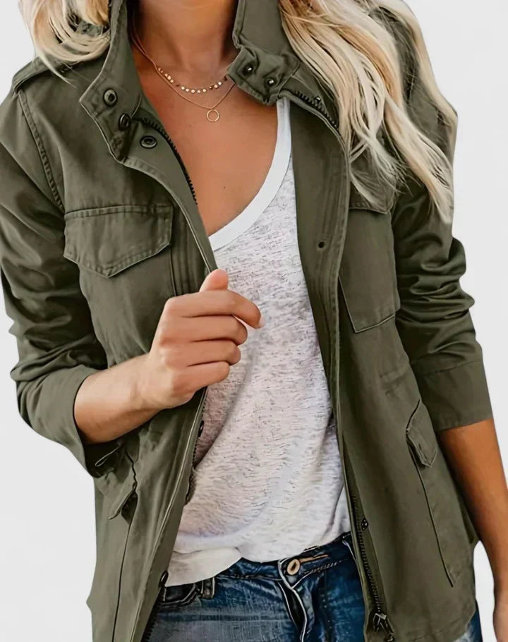 Janine | Strukturierte, atmungsaktive Maßjacke