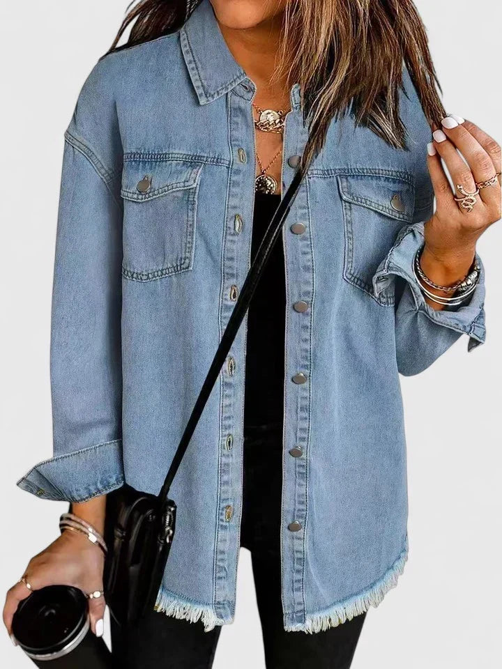 Hailee | Klassische Jeansjacke zum Layern