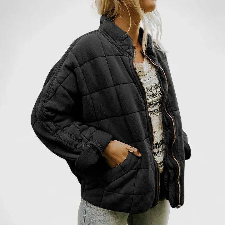 Zyphirah | Soft Quilted Autumn Jacket