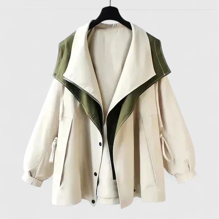 Rebekkah | Chaqueta repelente al agua con cintura ajustable