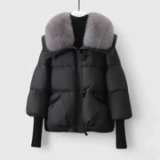 Zya | Manteau à col en fausse fourrure