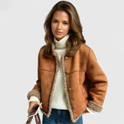 Anzhelinah | Klassische maßgeschneiderte Jacke mit Knopfleiste
