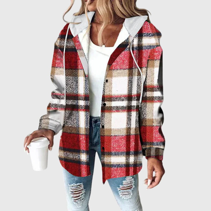 Martina | Lässige Meshjacke mit Knöpfen