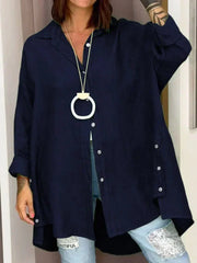 Sybella | Oversized Breathable Knit Shirt