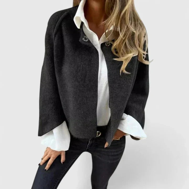 Valeryanne | Open Dropped-Shoulder Blazer